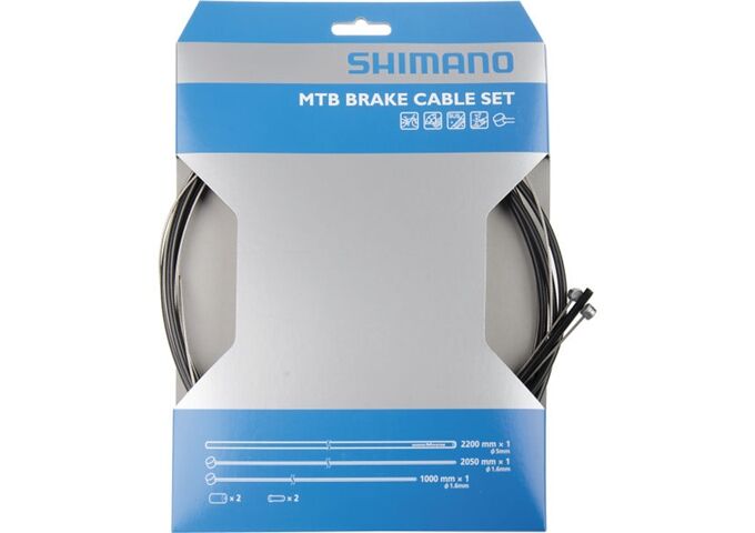 Shimano Bremszug-Set MTB schwarz