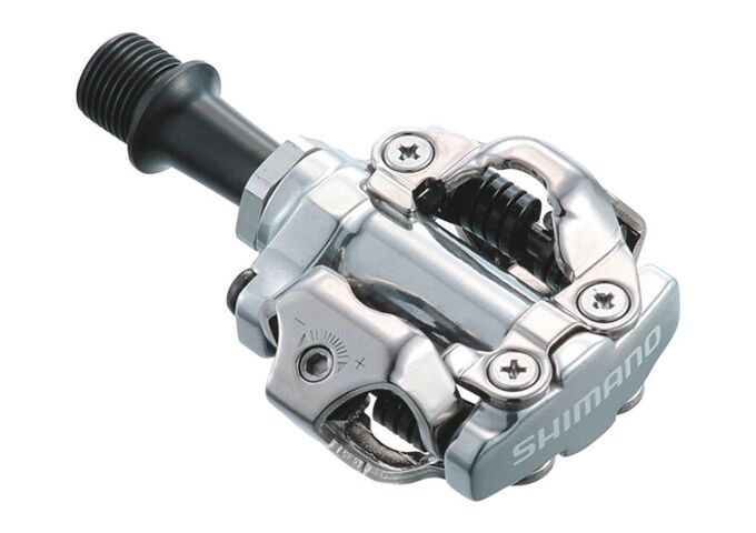 Shimano PD-M540 Pedale SM-SH51 silber