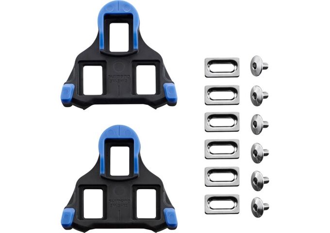 Shimano SM-SH10 Schuhplatten SPD-SL blau